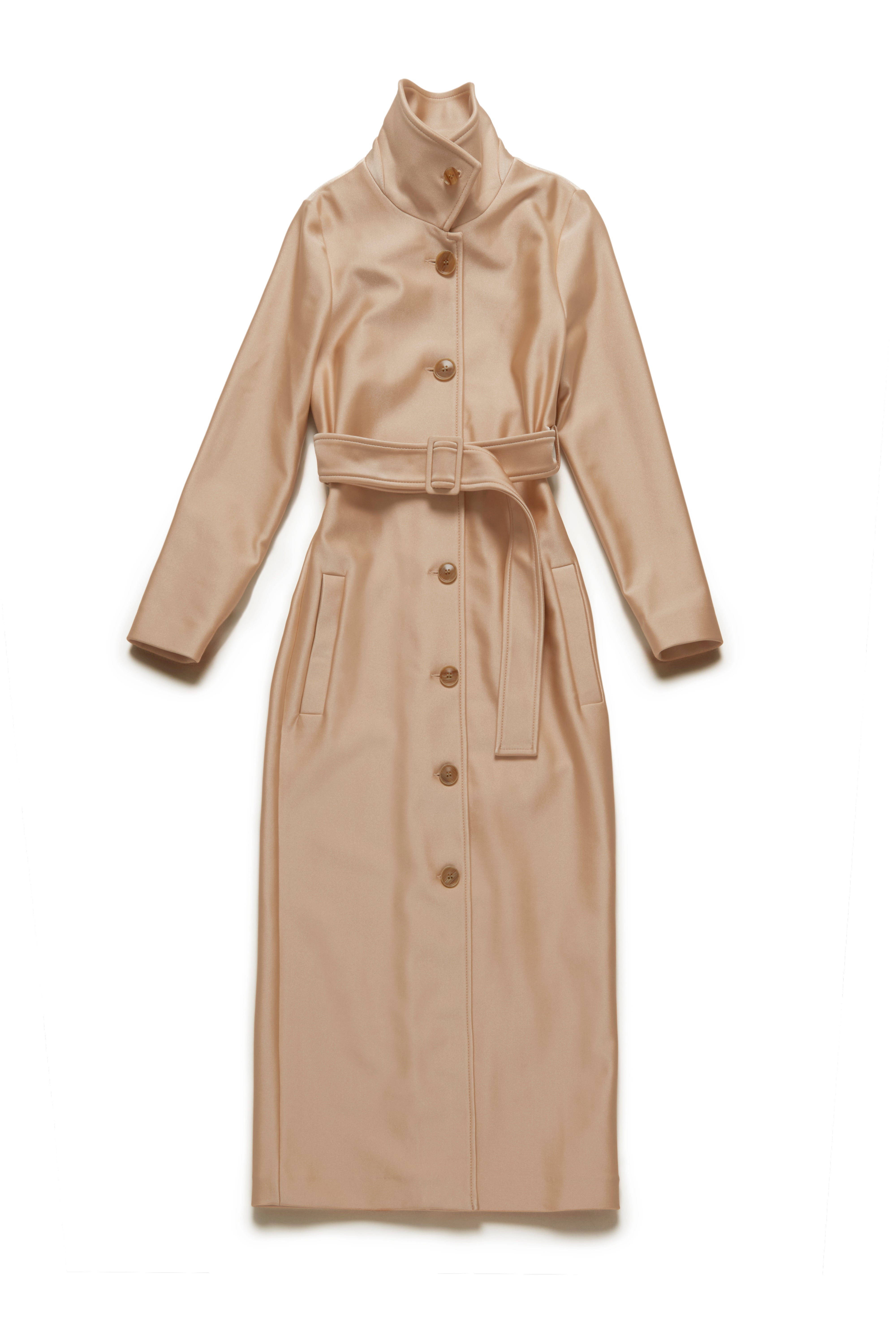 FITTED TRENCH COAT