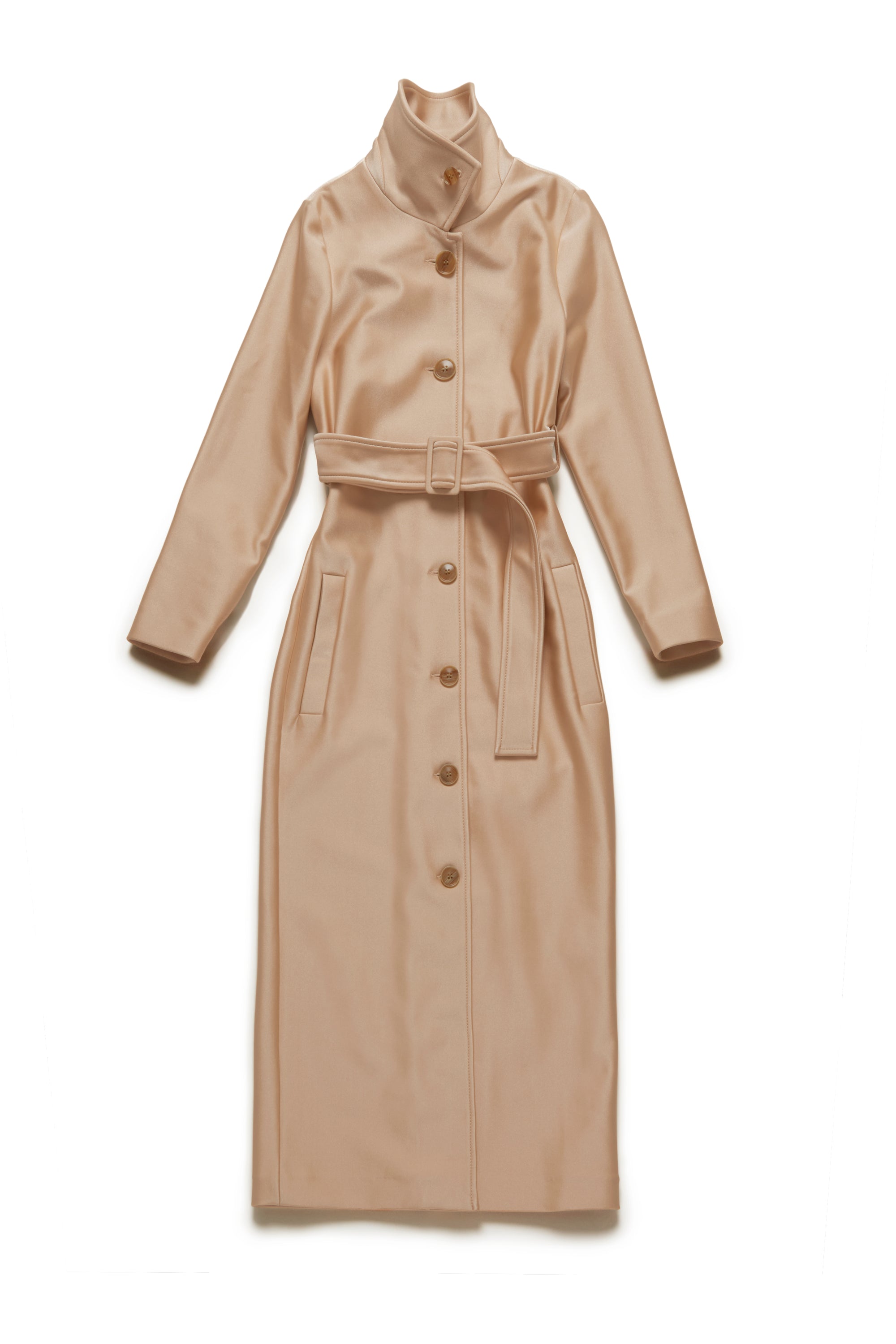 FITTED TRENCH COAT