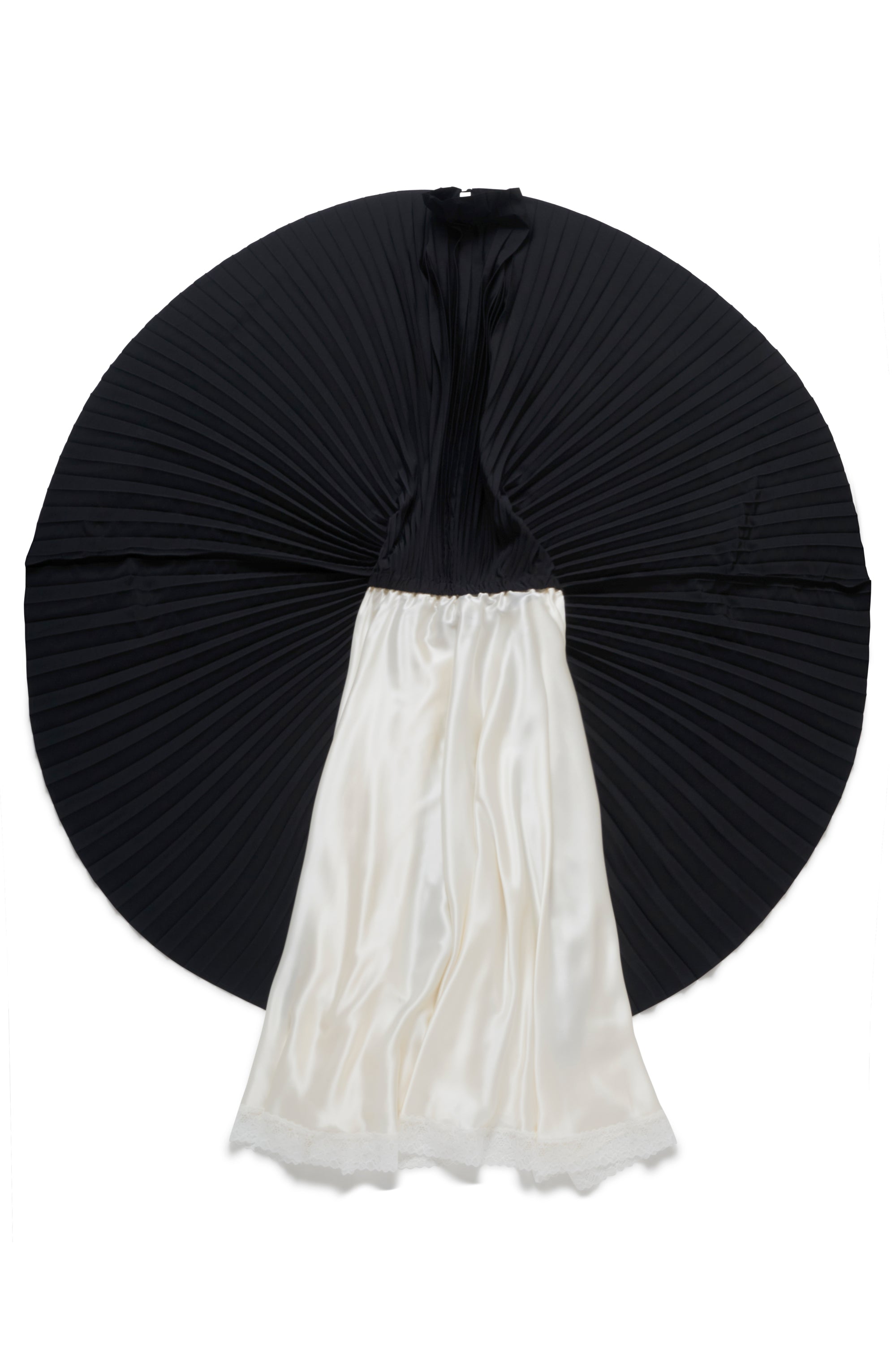 DOUBLE SKIRTS PLEATED