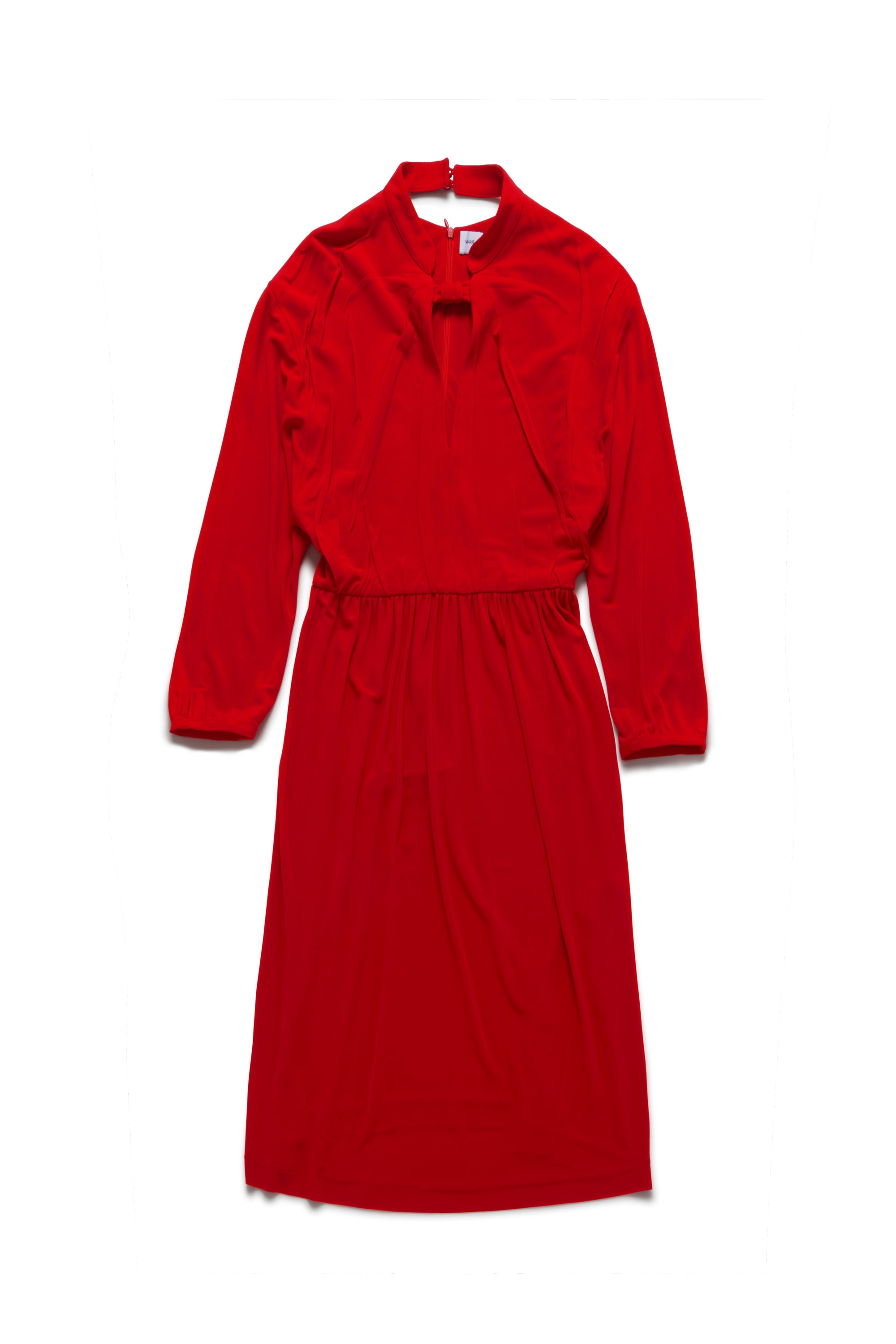 RED FLAT DRESS