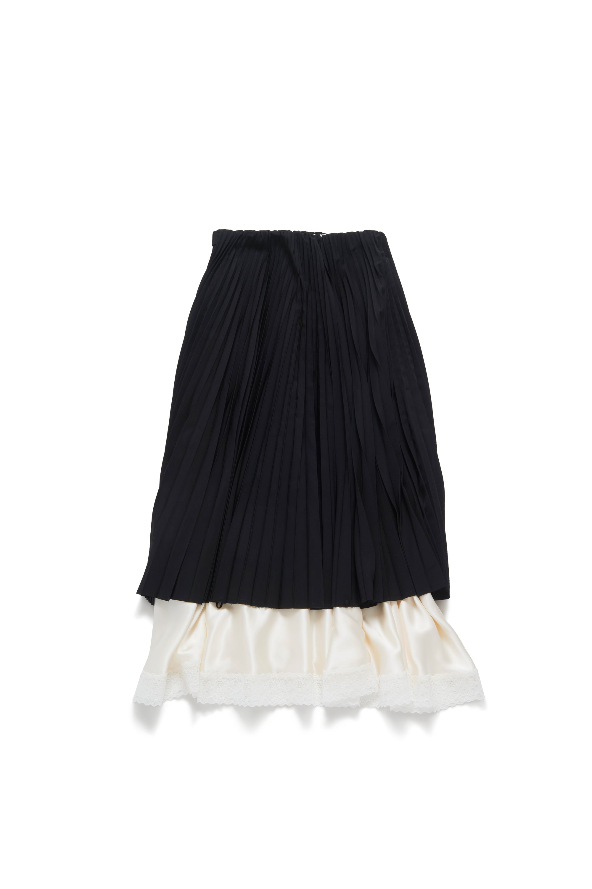 DOUBLE SKIRTS PLEATED