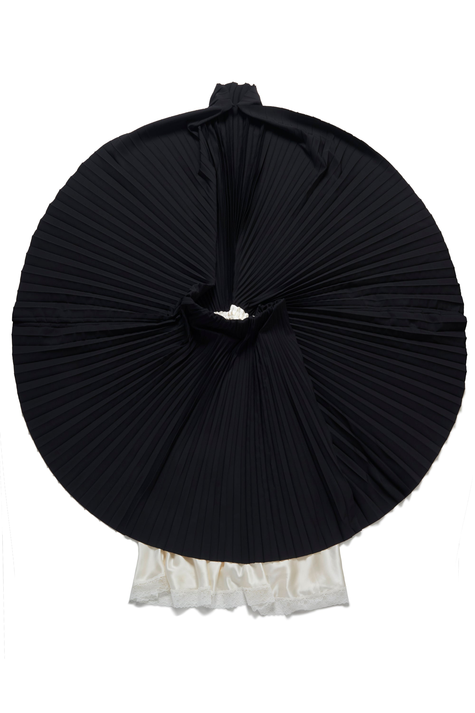 DOUBLE SKIRTS PLEATED