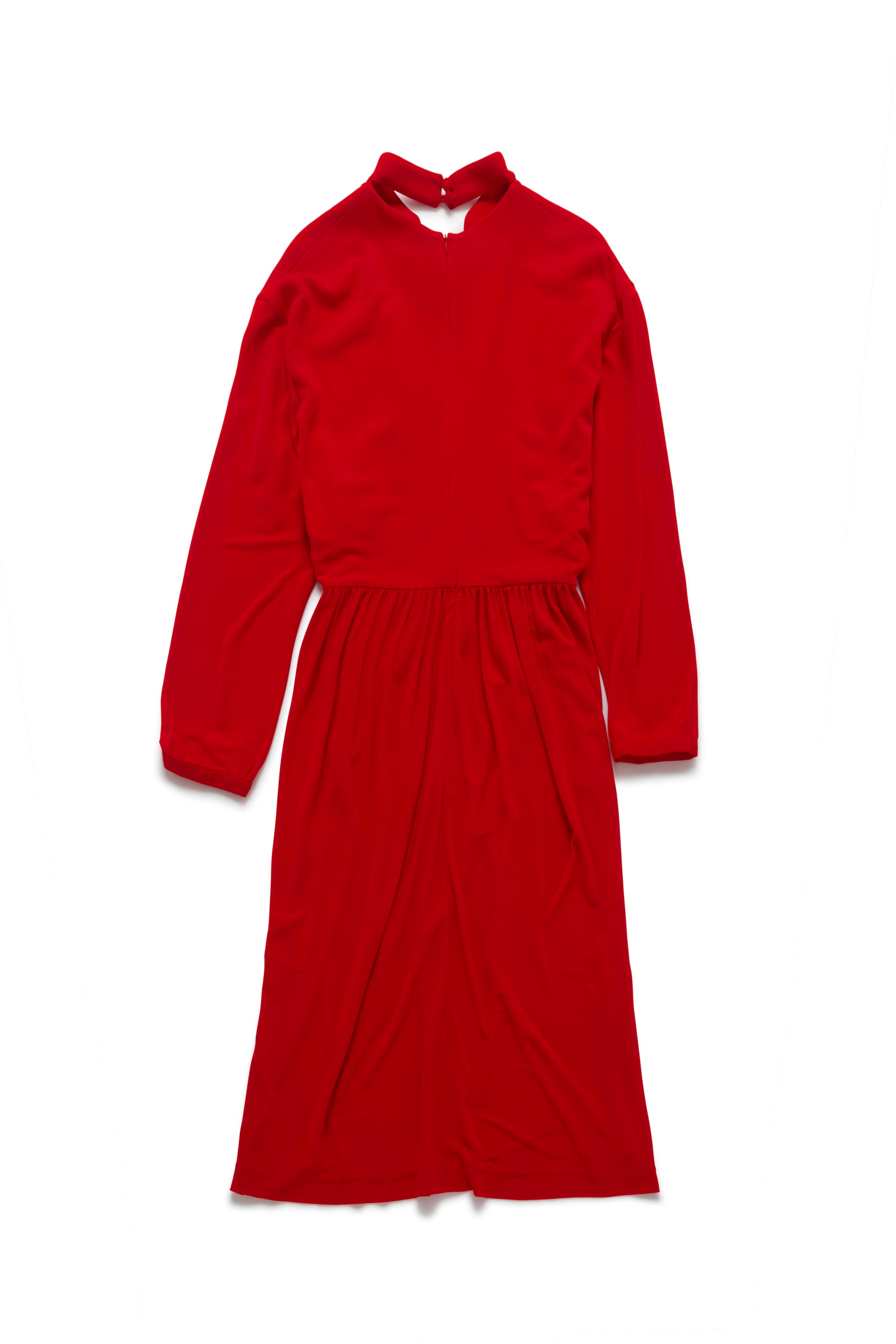 RED FLAT DRESS