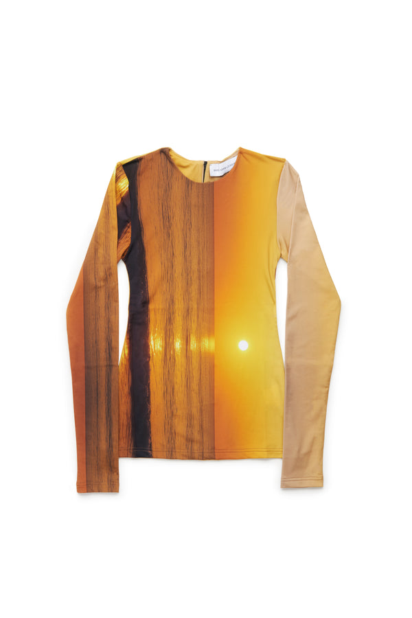 SUNSET SPANDEX TOP