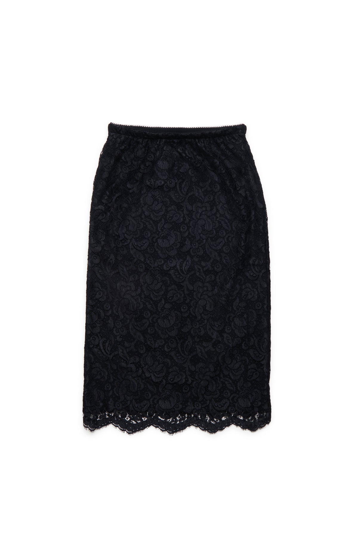 LINGERIE SKIRT MESH DENTELLE