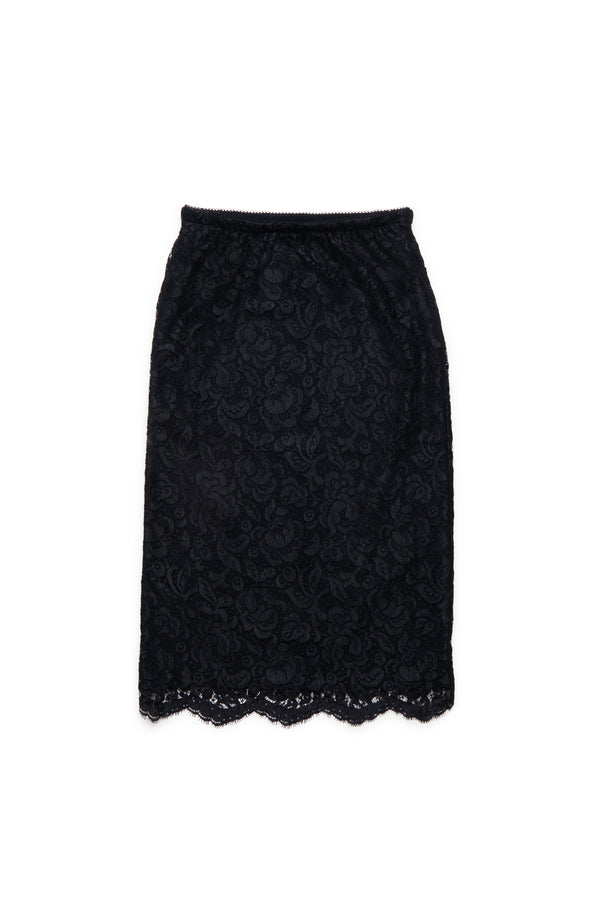 LINGERIE SKIRT MESH DENTELLE
