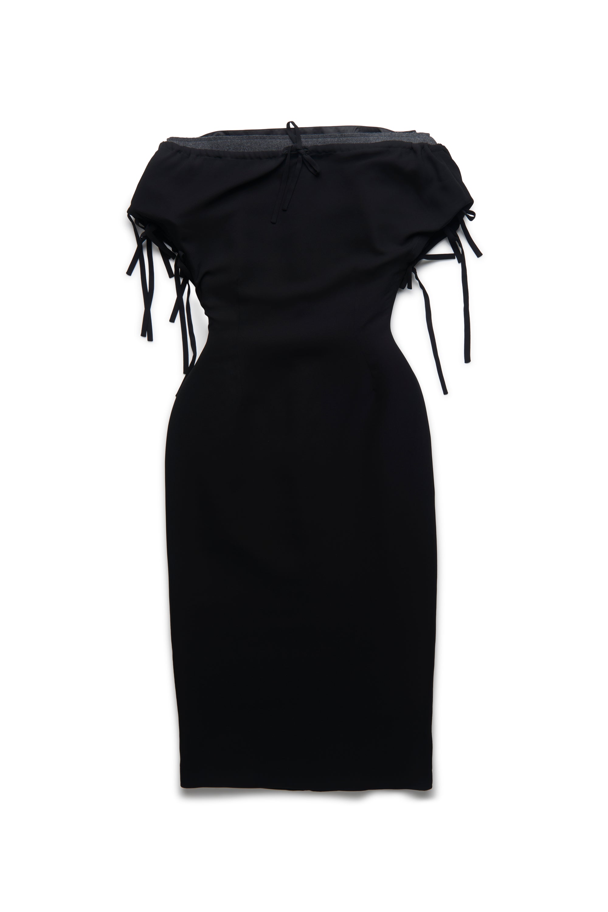 COVERED SHOULDER DRESS