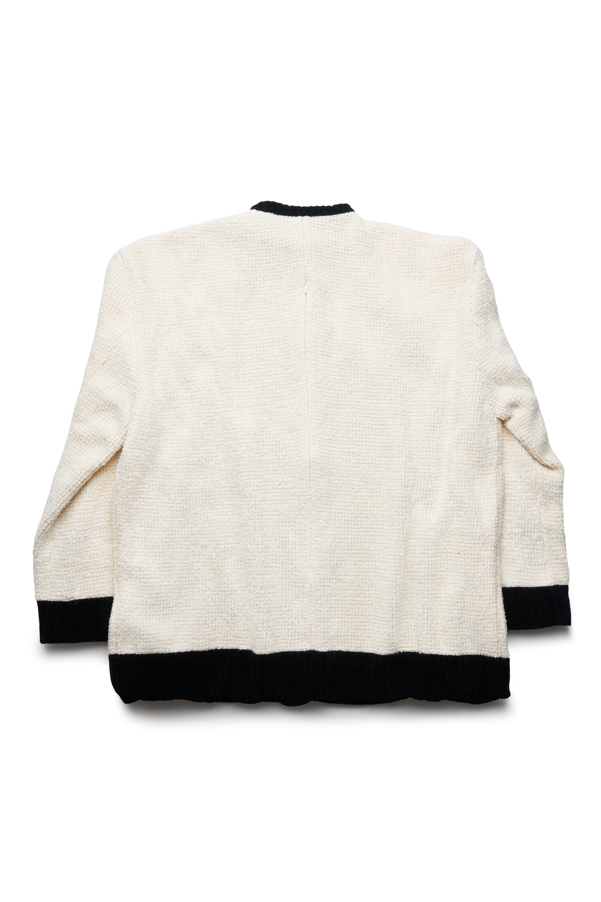 COVERED TWEED SWEATER