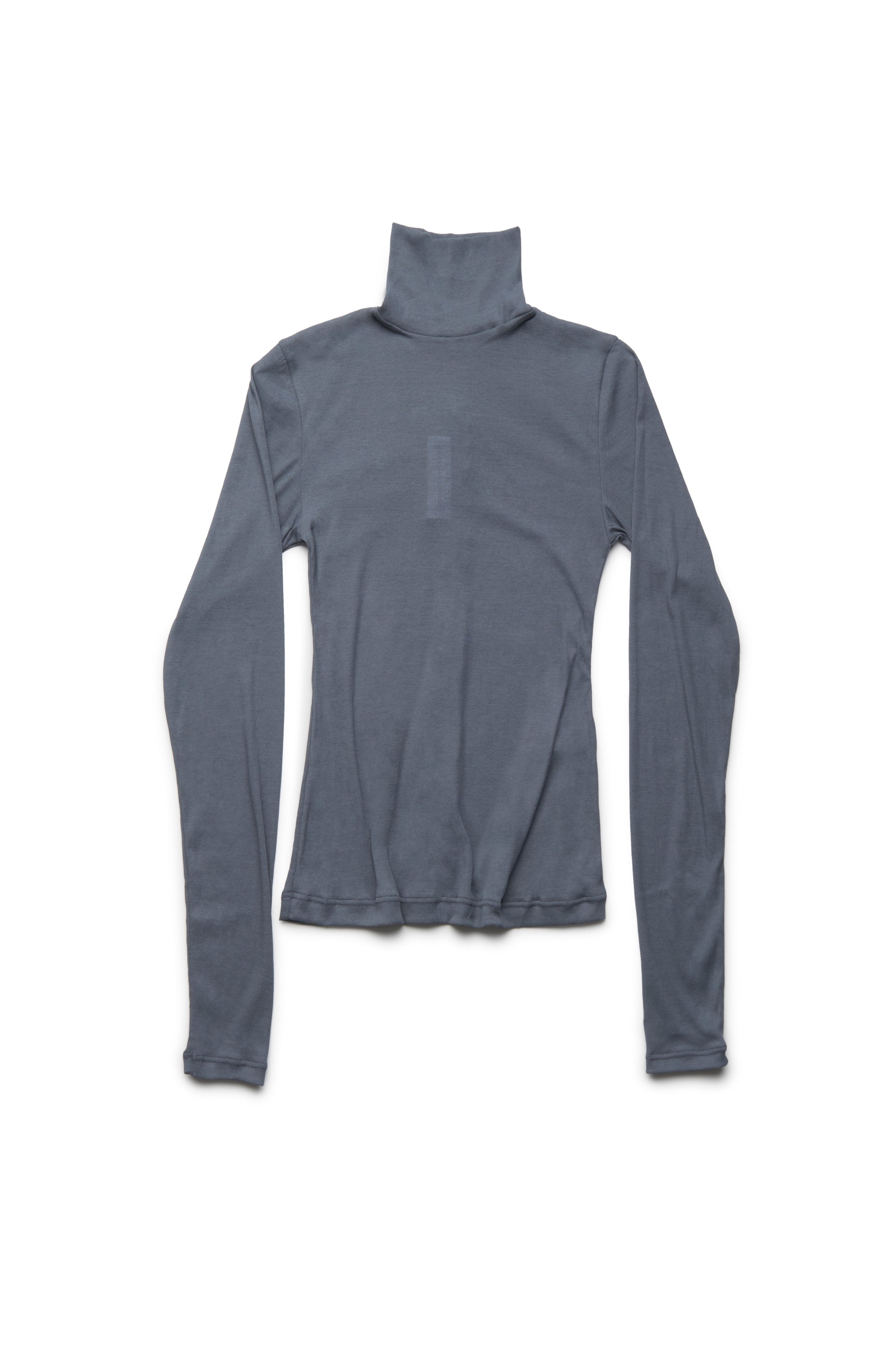 HIGH NECK BODY ZIP COVER TOP